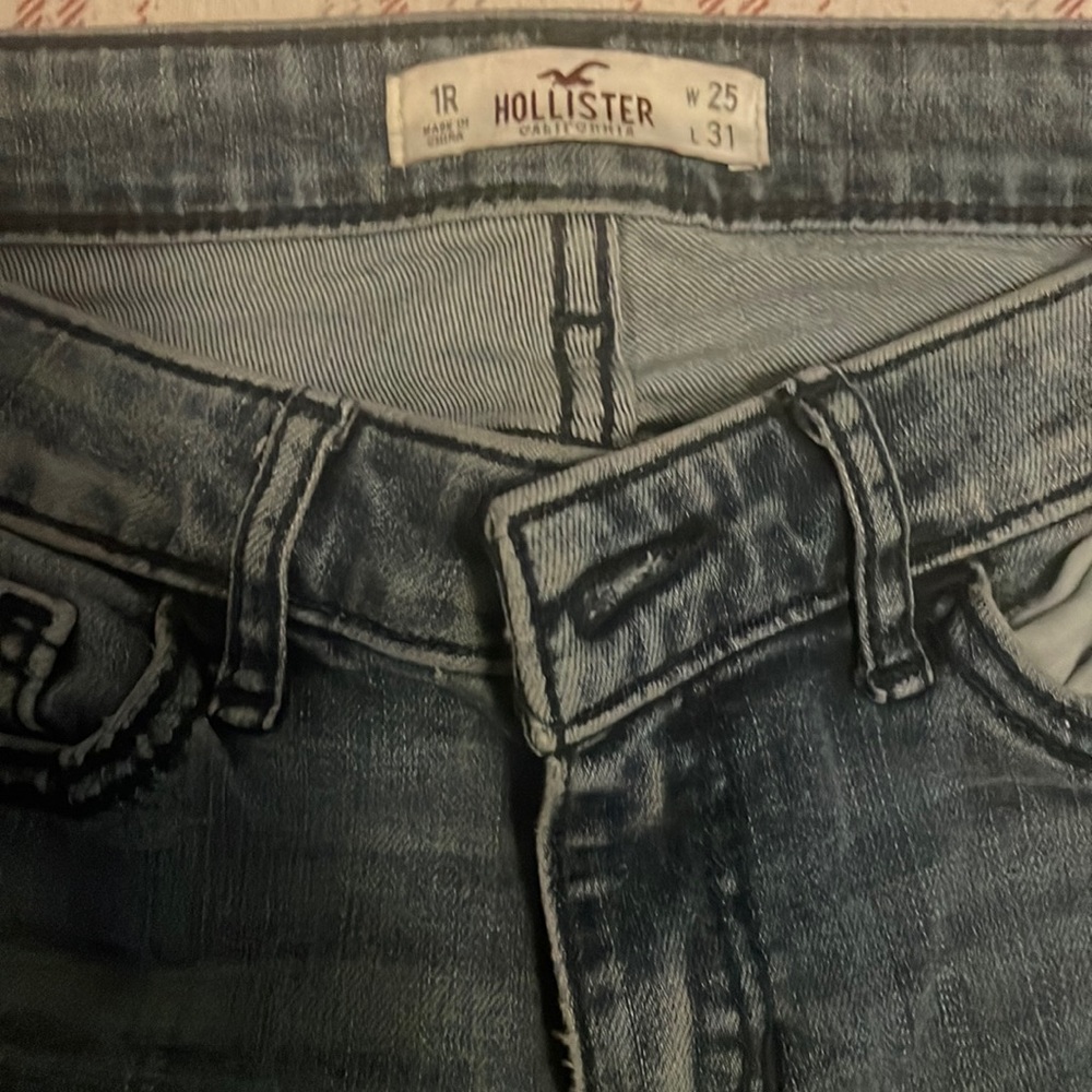 Hollister distressed jeans
